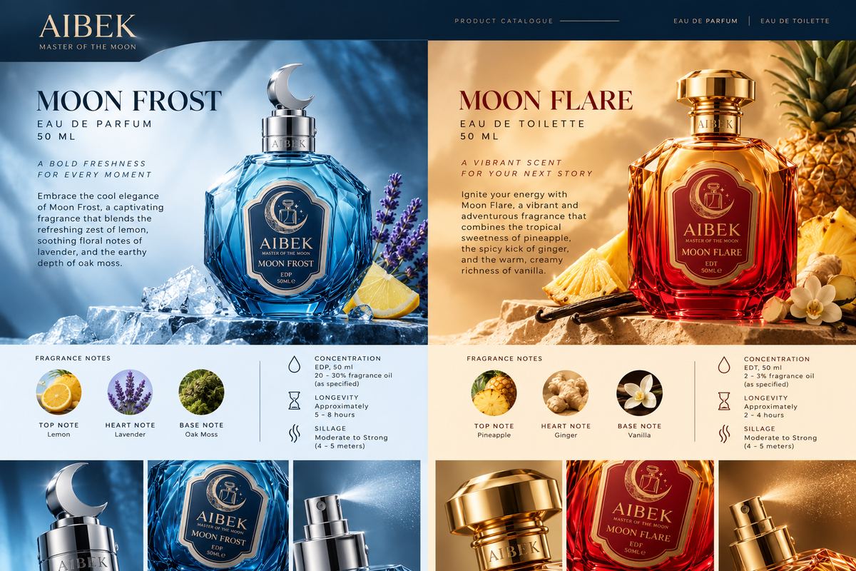 Aibek perfume collection